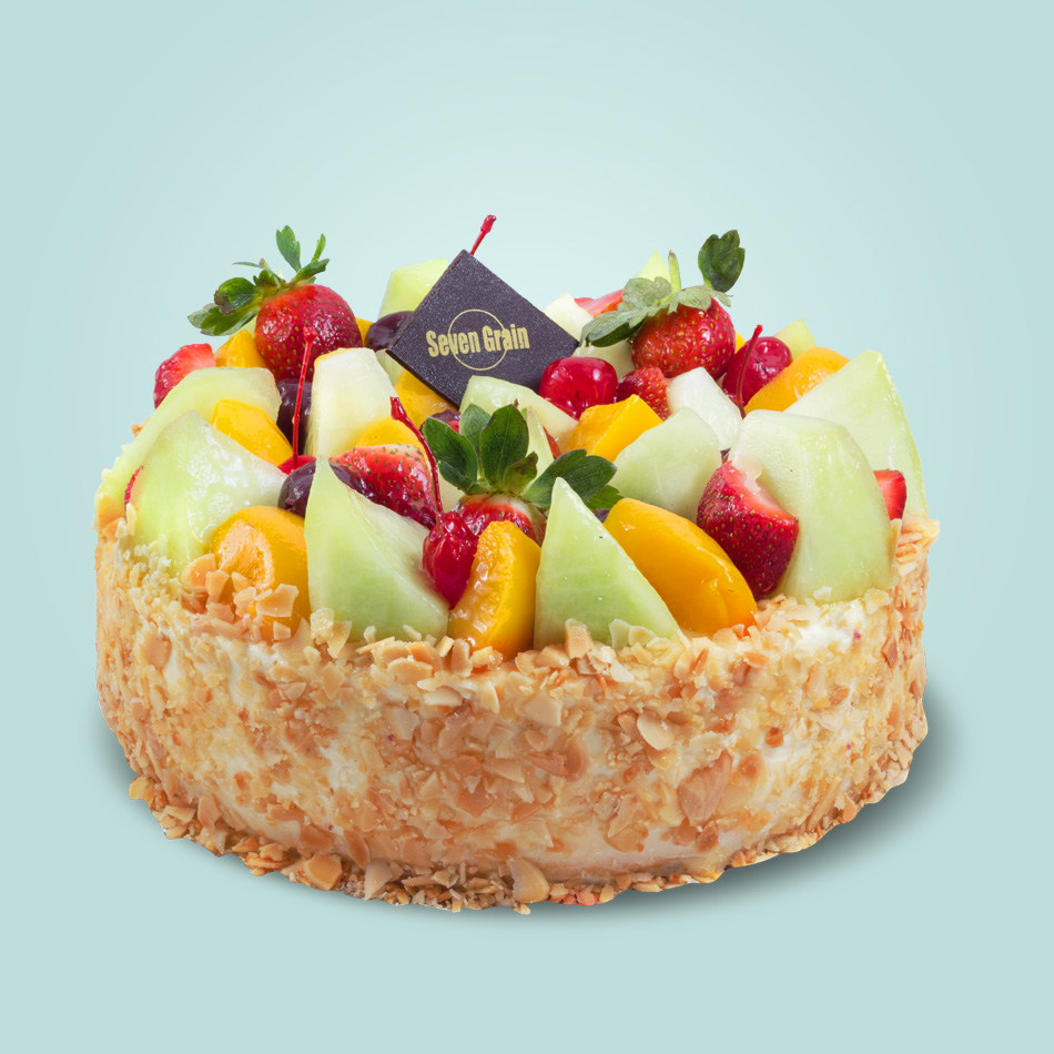 Mixed Fruit Cheese Cake SEVEN GRAIN CAKES